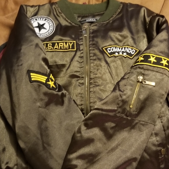 Army style jacket - Picture 2 of 3